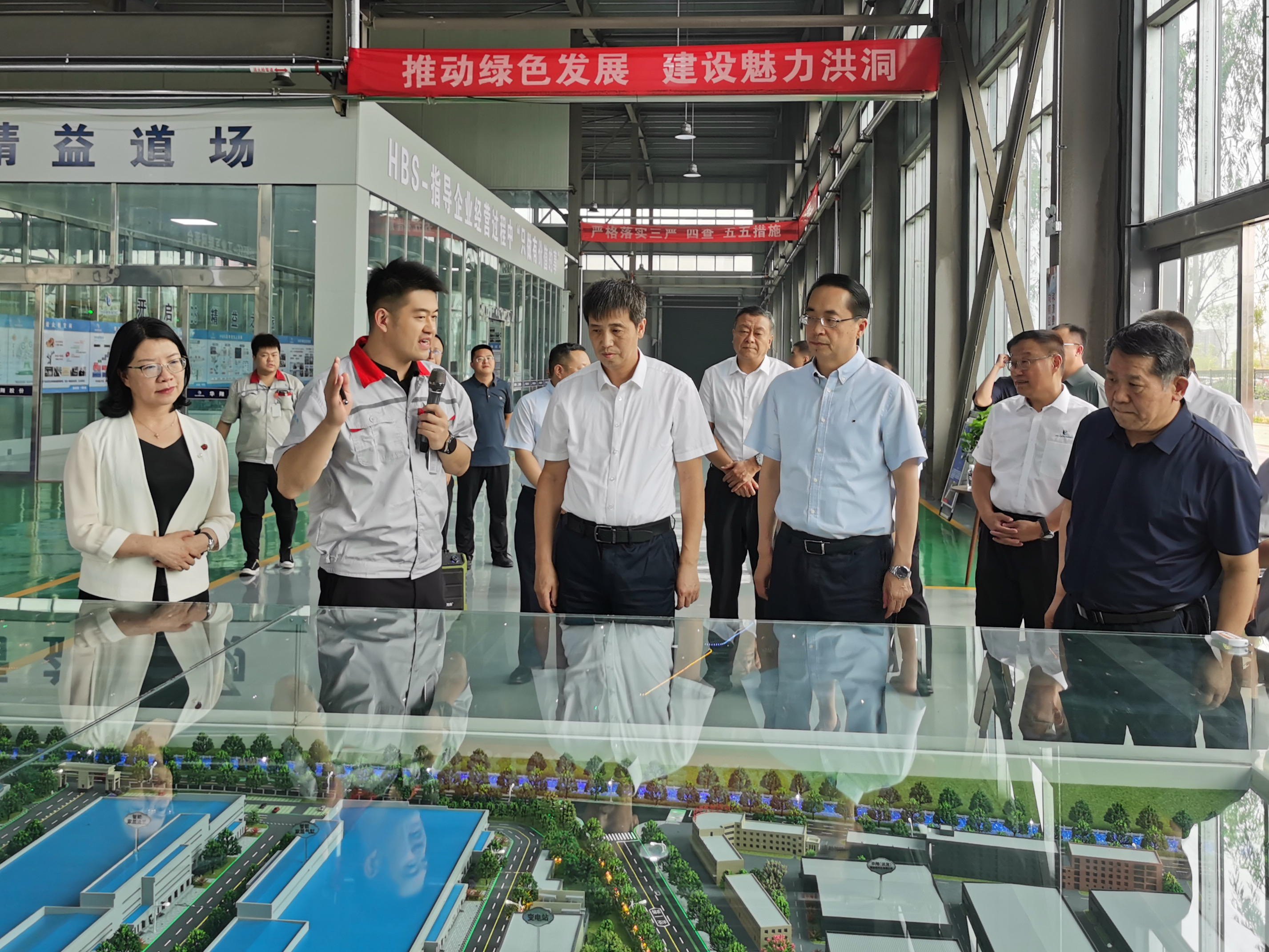 副省长熊继军莅临赏金船长（洪洞）智能科技产业园调研